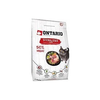 Ontario Cat Sterilised Lamb 400 g