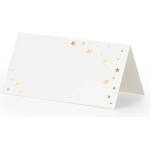 PartyDeco Етикет - Златни звезди 10 бр