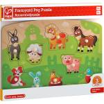 Hape Дървен пъзел - Домашни животни (h1408)