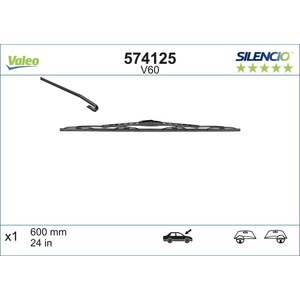 Valeo Silencio 600 mm 574125