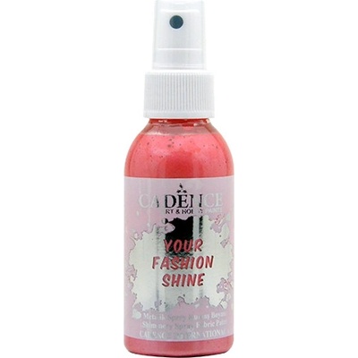 Cadence Perleťový sprej na tm.textil červená 100 ml