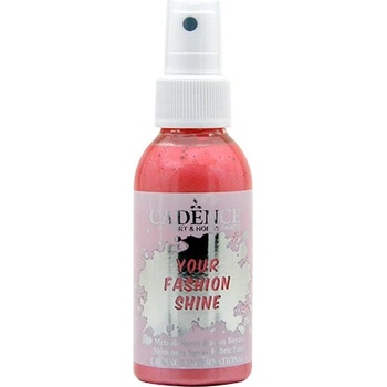 Cadence Perleťový sprej na tm.textil červená 100 ml