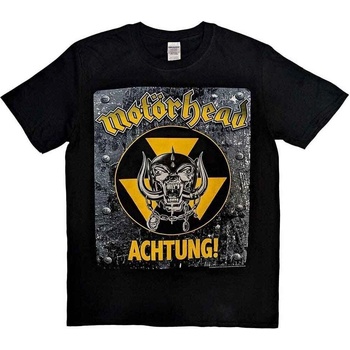 Motörhead Риза Achtung! Unisex Black XL (MHEADTEE06MB04)