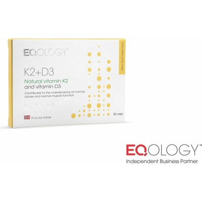Eqology Vitamin K2 + D3 30 kapsúl