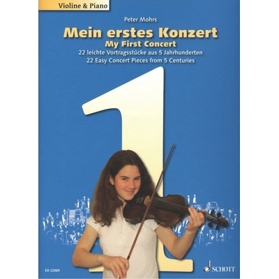 My First Concert / jednoduché přednesové skladby pro housle a klavír