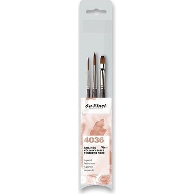 da Vinci Colineo Synthetics - sada štětců - 3 ks, souprava