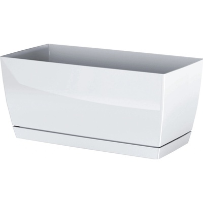 Prosperplast Truhlík COUBI CASE P s miskou biely 24cm