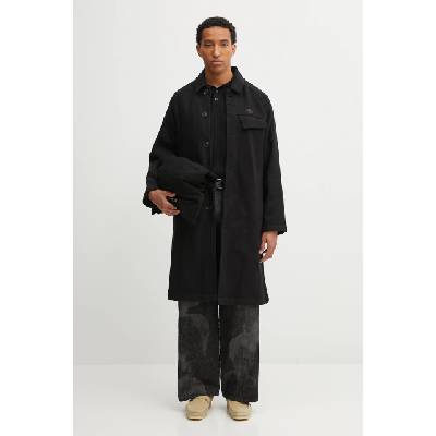 Filling Pieces Памучна тениска с яка Filling Pieces Fine Knit Polo (422570500127)