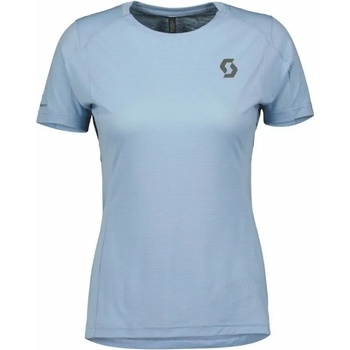 Scott Trail Run SS Womens Glace Blue L Тениска с къс ръкав за бягане (2894746849010)