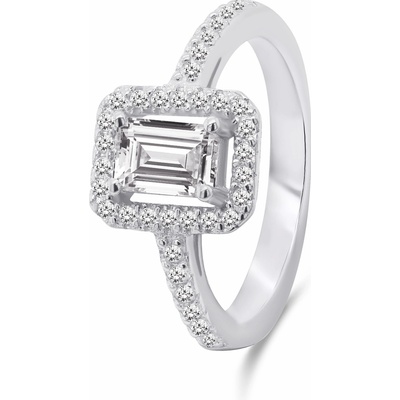 Brilio Silver stříbrný se zirkony RI051W