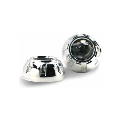 Капачки за лупи 2.5" Alien Design, кръгла хром D=13cm