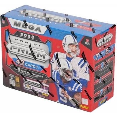 Panini 2023 Prizm NFL Football Hobby Mega Box Purple Pulsar Prizms