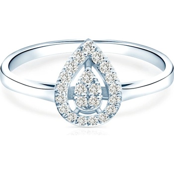 SAVICKI Годежен пръстен savicki: бяло злато, диамант