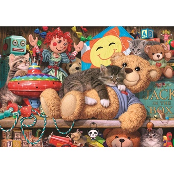 Image 1 of Anatolian - Puzzle Read: Toy Cupboard Kitten - 260 piese
