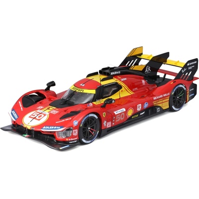 Bburago Ferrari 499P50 24h Le Mans Champion 2024 1:18