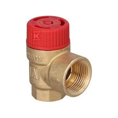 Afriso Valve withp. ms 1/2x3/4 2 bar for c. o