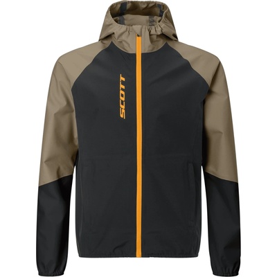 Scott Детско водоустойчиво яке Scott Kid's Jacket Explorair Light Dryo 2.5L Waterproof jacket - Black / Toast Beige (703-6969-0113)