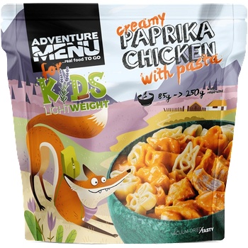 AdventureMenu Adventure menu Пиле на червен пипер с паста, 250g (101)