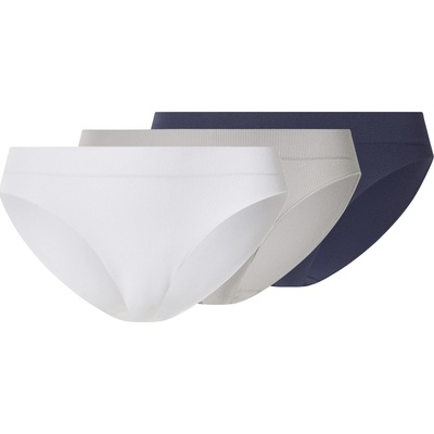 esmara Dámské bezešvé kalhotky 3 kusy navy modrá šedá bílá – Sleviste.cz