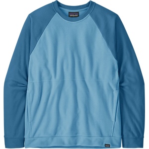 Patagonia Мъжки поларен пуловер Patagonia Micro D Crewneck Fleece jumper - Shore Blue - размер XXL (005-5913-0616)