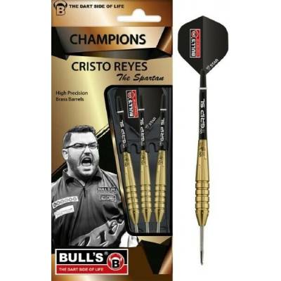 Bull's 'Cristo Reyes' Brass šipky steel 21g 12121