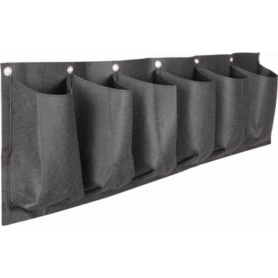 Merco Horizontal Grow Bag 6 textilné kvetináče na stenu zelený