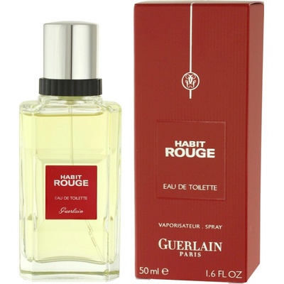 Guerlain Habit Rouge toaletná voda pánska 50 ml