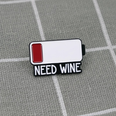 Pinarna Nízký stav baterie Need wine / Potřebuji víno