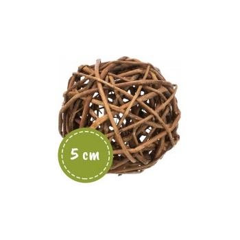 Trixie proutěná koule pro hlodavce 5 cm
