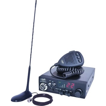 PNI PNI-PACK11 CB Radio Set HP 8024 12-24V Extra 45 Antenna 4W 8km (PNI-PACK11)