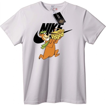 NOONEBRAND Тениска Yogi Bear пикник - 2XL, White