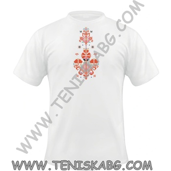Fruit of the Loom Тениска - Шевица Бродерия 1142