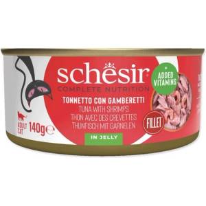 Stuzzy Консерва SCHESIR риба тон и скариди в желе 140g (0303-273598)