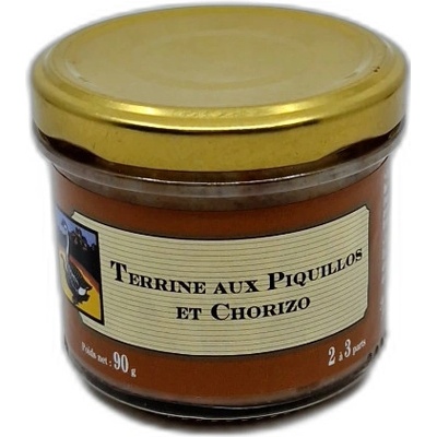 GODARD Vepřová terina s paprikou a chorizem 90 g