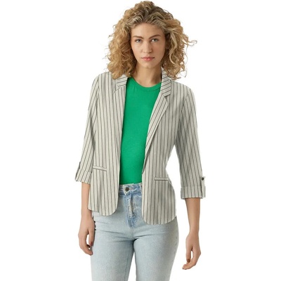 VERO MODA Сако Vero moda Jesmilo Loose blazer - Beige (Silver Lining / Anja Obsidian)