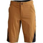 Zimtstern Мъжки шорти за колоездене Zimtstern StarFlowz Evo Short Cycling bottoms - Golden Brown / Pirate Black (055-2566-0112)