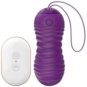 LATETOBED Безжично вибро яйце със специфични движения "orio purple" 9 см