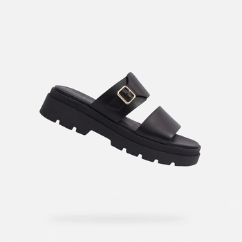 Geox Черни дамски чехли Geox Adacter S Geox | Cheren | ЖЕНИ | 35