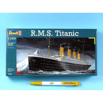 Revell Пластмасов модел на кораб 05804 - R. M. S. Titanic (1: 1200)