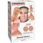 Pipedream Hannah Harper - надуваема кукла в реален размер - 3D лице - desirel