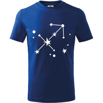 Súhvezdie Sagittarius Strelec tričko detské kráľovská modrá
