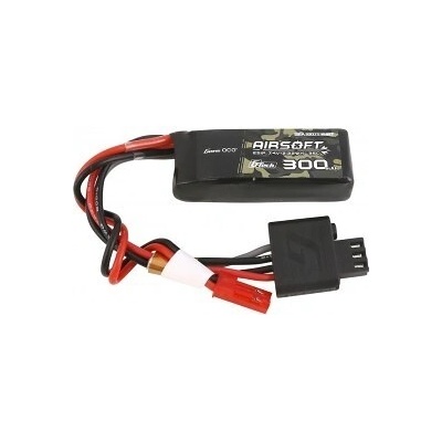 Gens ace G-Tech 35C 300mAh 2S1P 7,4V batéria Airsoft Gun Lipo so zástrčkou JST-SYP