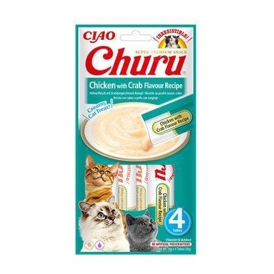Churu Cat Chicken with Crab Flavour Recipe 4x14g