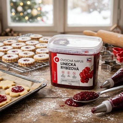 Linecká rybízová Náplň bez semínek 1 kg – Zboží Dáma