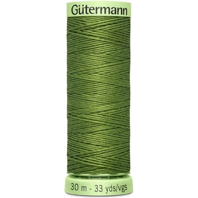 Nit PES Gütermann JEANS - extra silná 30 (30m) barva 283 - zelená
