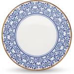 BonBistro Бяла/синя порцеланова чиния за сервиране ø 32 cm Azul - BonBistro (740424)