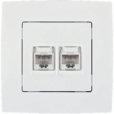 ELMARK City КОМПЮТЪРЕН КОНТАКТ rj45- ДbОЕН БЯЛ (190711)