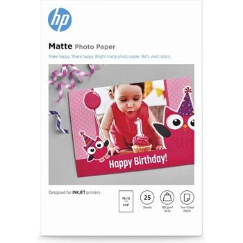 HP Matte 10x15 cm/25 7HF70A