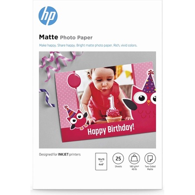 HP Matte 10x15 cm/25 7HF70A