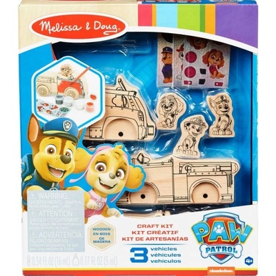 Melissa & Doug Творчески комплект Melissa & Doug - Превозните средства от Пес Патрул (33266)
